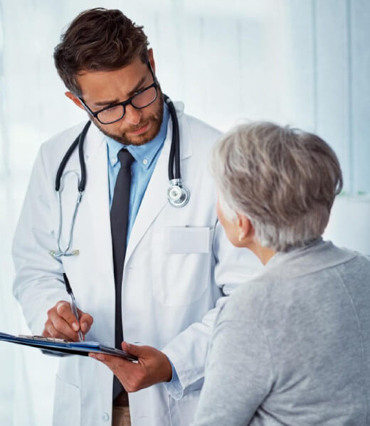 Doctor writing and checkup with old woman in hospital for prescription medical advice or patient report healthcare checklist consulting and clipboard with people in clinic for survey and feedback Doctor writing and checkup with old woman in hospital for prescription medical advice or patient report healthcare checklist consulting and clipboard with people in clinic for survey and feedback
